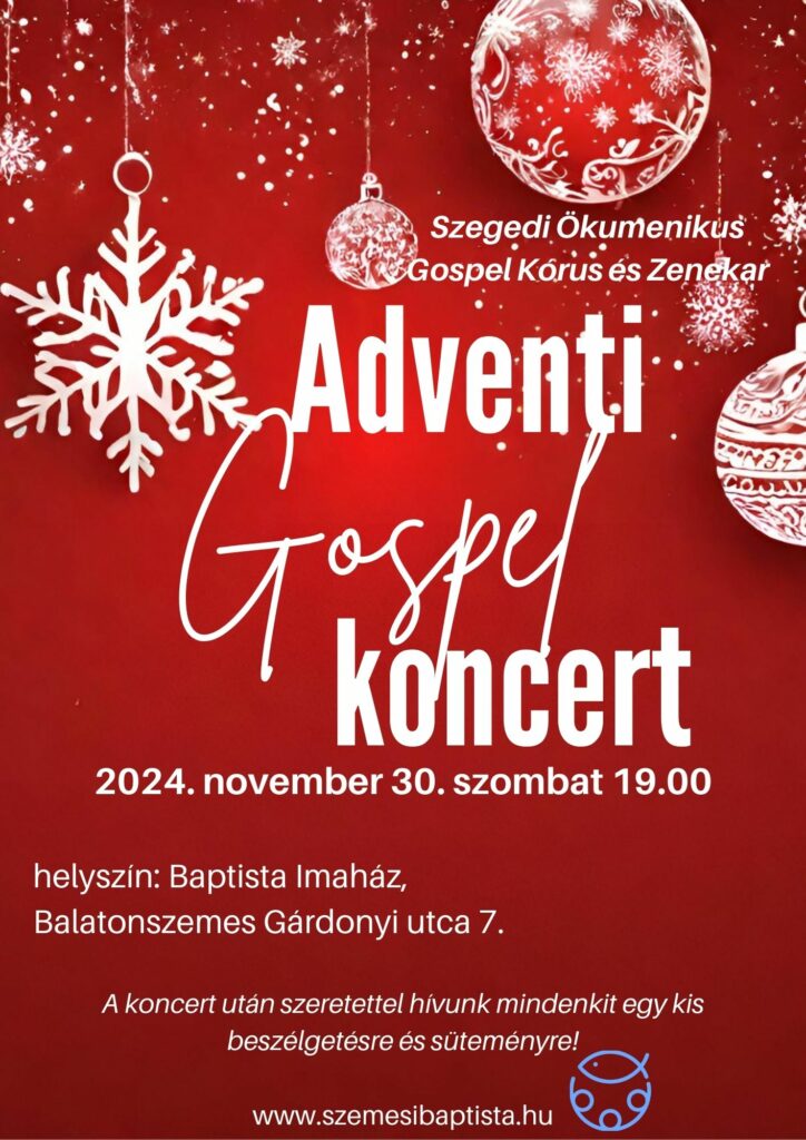 Adventi Gospel koncert